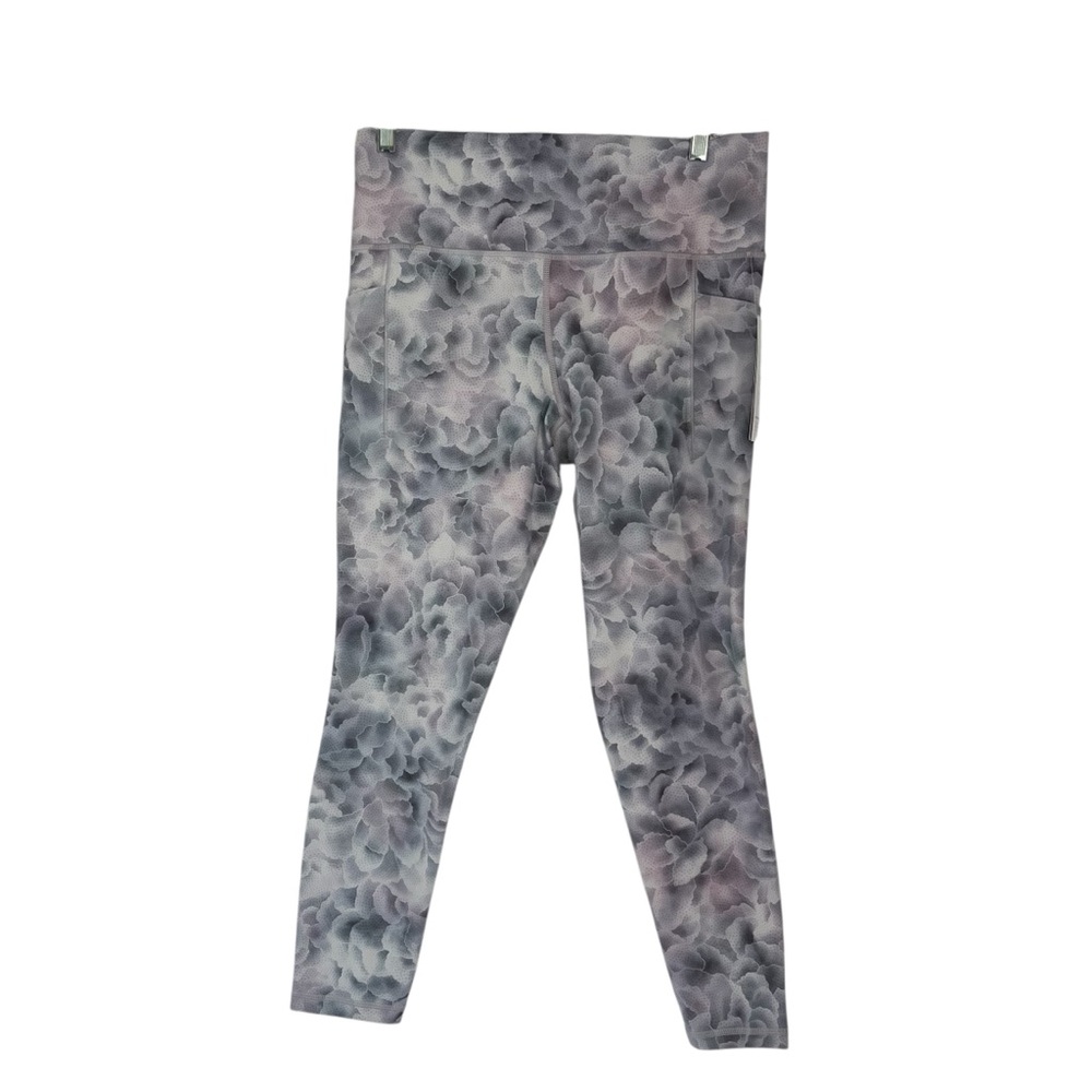 Athleta Salutation Stash Tight Hera Abstract Grey Large Legging New with Tags